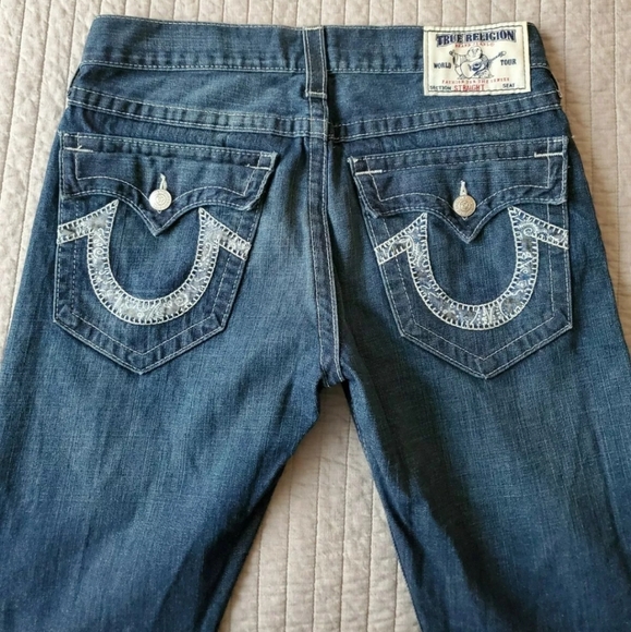 Lot of 3 True Religion Straight Legged Jeans - Picture 9 of 11